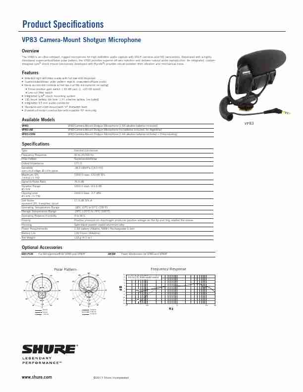Shure Headphones VP83-page_pdf